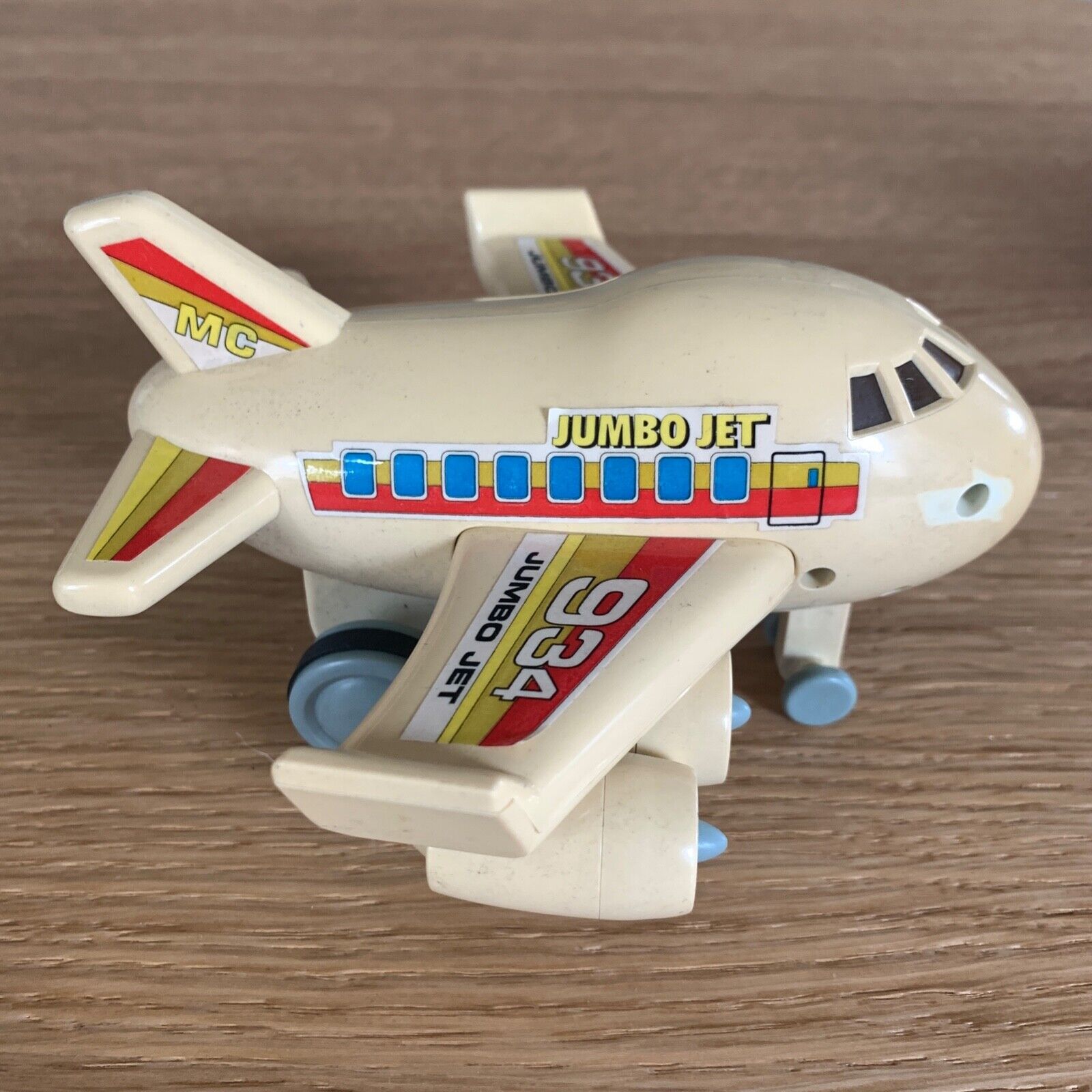Vintage Baby Jumbo Jet Toy 934 Jumbo Jet 5.5  Inches